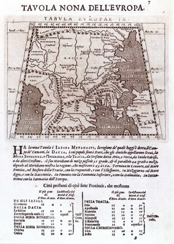 MAGINI, GIOVANNI ANTONIO: NINETH MAP OF EUROPE